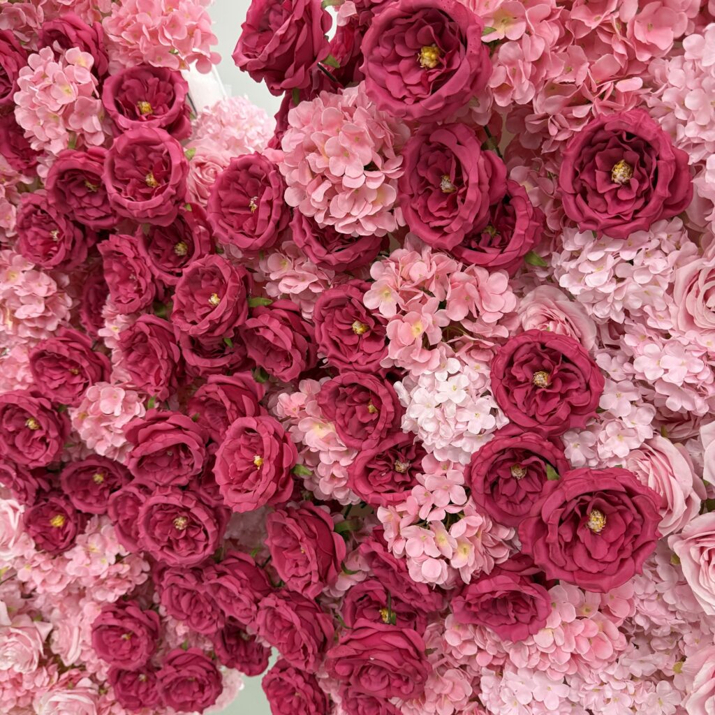 1.8m Giant Pink Plastic Handmade Realistic Rose Artificial Flower Wall Stand Wedding Backdrop Party Christmas New Mother's Day 7 Wholesale Artificial Wedding Flowers | Yongnuo Flower - Custom Floral Arrangement Supplier Professional wholesale supplier of handmade artificial flower wall, wedding ceiling floral arrangement, table centerpieces & floral wreaths. Custom wedding event artificial flowers, bulk discount, worldwide shipping available. Contact us for catalog & quotation.