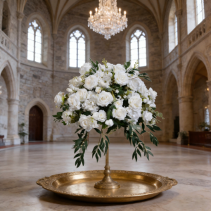 High Quality 60cm Artificial Silk Flower Ball for Weddings Graduations Father's & Mother's Day OEM Decorations