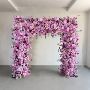 Custom Square Metal Arch Frame Wedding Backdrop Stand Square Arch for Wedding Party Stage Decoration Photographic Background