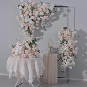 Customizable Colors Realistic Handmade Rose Flower Set for Wedding Party Attire