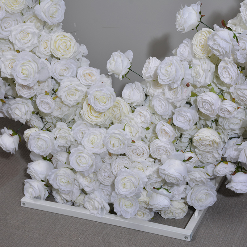 2.4m X 2.4m White Heart-Shaped Floral Arrangement Eco-Friendly Durable Handmade Artificial Flower for Proposal Setup Wedding 7 Wholesale Artificial Wedding Flowers | Yongnuo Flower - Custom Floral Arrangement Supplier Professional wholesale supplier of handmade artificial flower wall, wedding ceiling floral arrangement, table centerpieces & floral wreaths. Custom wedding event artificial flowers, bulk discount, worldwide shipping available. Contact us for catalog & quotation.