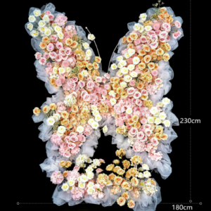 Butterfly Backdrop Stand Metal Wedding Arch Frame Giant Floral Handmade Modern Wedding Birthday Party Ceremony Decoration
