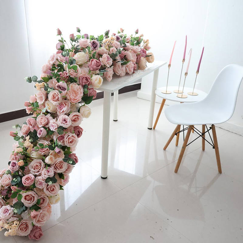 YN Artificial Flower Runner Flower Panel White Roses Hydrangea Table Runner for Decoration Wedding and Event 6 Wholesale Artificial Wedding Flowers | Yongnuo Flower - Custom Floral Arrangement Supplier Professional wholesale supplier of handmade artificial flower wall, wedding ceiling floral arrangement, table centerpieces & floral wreaths. Custom wedding event artificial flowers, bulk discount, worldwide shipping available. Contact us for catalog & quotation.