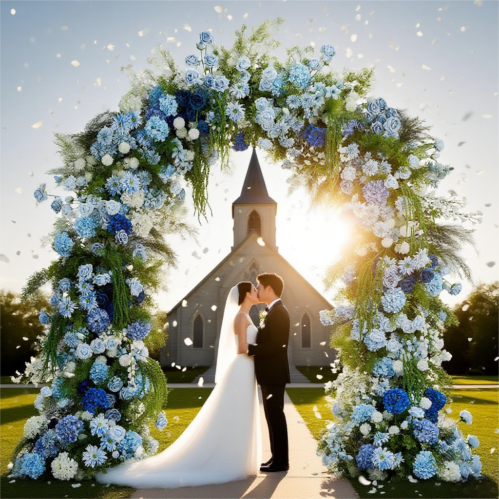 Custom Flower Row Solutions Provider: Yongnuo’s Debut at London The Wedding Fair and Global Event Aesthetics 1 Custom Flower Row Solutions Provider
