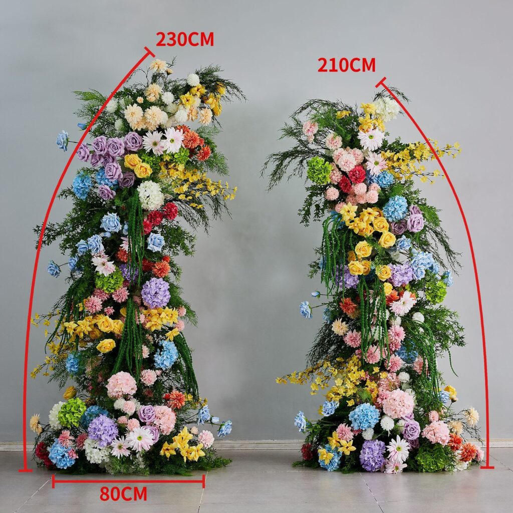 High Quality Elegant Wedding Arch Display Set Colourful Horn Arch Flower Runner Decoration for Party Events Includes Artificial 6 Wholesale Artificial Wedding Flowers | Yongnuo Flower - Custom Floral Arrangement Supplier Professional wholesale supplier of handmade artificial flower wall, wedding ceiling floral arrangement, table centerpieces & floral wreaths. Custom wedding event artificial flowers, bulk discount, worldwide shipping available. Contact us for catalog & quotation.