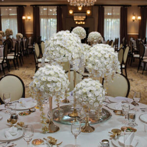 High Quality Artificial Silk Flower Ball for Weddings Graduations Father's & Mother's Day Decorations Made Durable Cloth