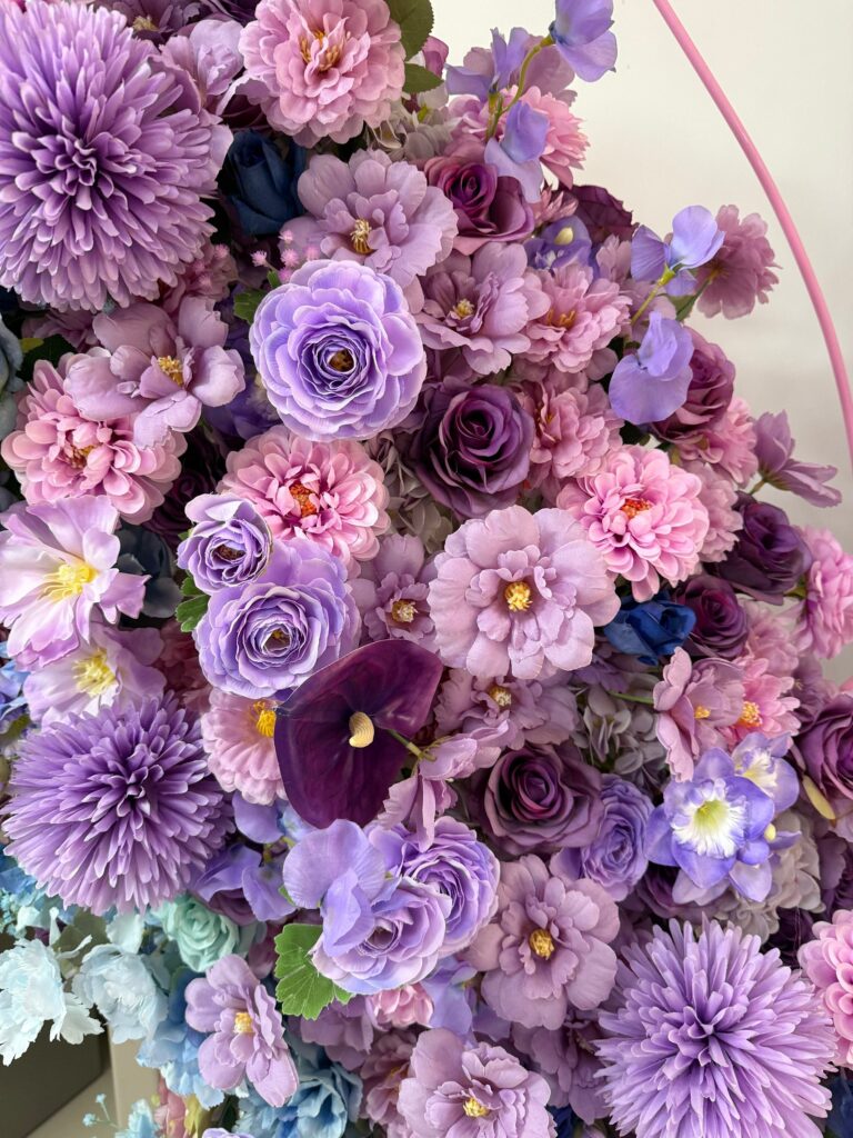 Customize Various Colors Iron Butterfly Backdrop Stand Wedding Arch Frame Giant Flower Stand Wedding Birthday DIY Handmade 6-7ft 6 Wholesale Artificial Wedding Flowers | Yongnuo Flower - Custom Floral Arrangement Supplier Professional wholesale supplier of handmade artificial flower wall, wedding ceiling floral arrangement, table centerpieces & floral wreaths. Custom wedding event artificial flowers, bulk discount, worldwide shipping available. Contact us for catalog & quotation.