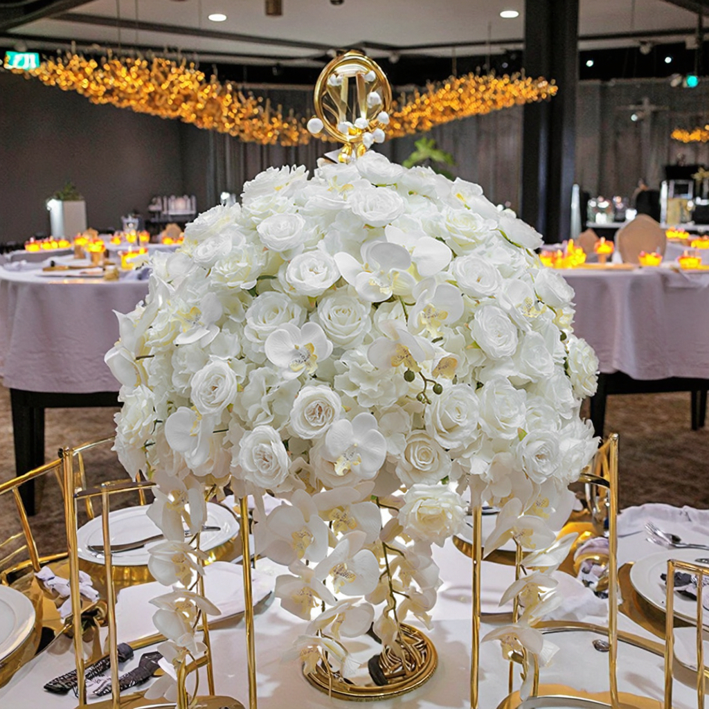 Wholesale Artificial Wedding Flowers | Yongnuo Flower - Custom Floral Arrangement Supplier Professional wholesale supplier of handmade artificial flower wall, wedding ceiling floral arrangement, table centerpieces & floral wreaths. Custom wedding event artificial flowers, bulk discount, worldwide shipping available. Contact us for catalog & quotation.