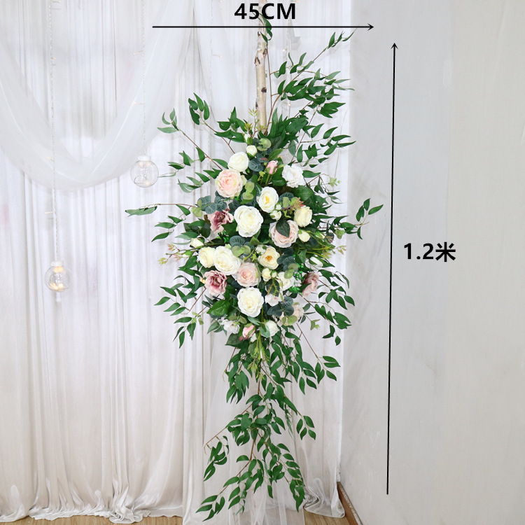 Cheap Wedding Arch Backdrop Triangular Arch Artificial Flowers Wedding Arch 6 Wholesale Artificial Wedding Flowers | Yongnuo Flower - Custom Floral Arrangement Supplier Professional wholesale supplier of handmade artificial flower wall, wedding ceiling floral arrangement, table centerpieces & floral wreaths. Custom wedding event artificial flowers, bulk discount, worldwide shipping available. Contact us for catalog & quotation.