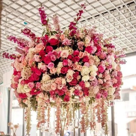 Yongnuo artificial wedding flower decorations, China top wedding decorations exporter meeting EU CE marking safety standards